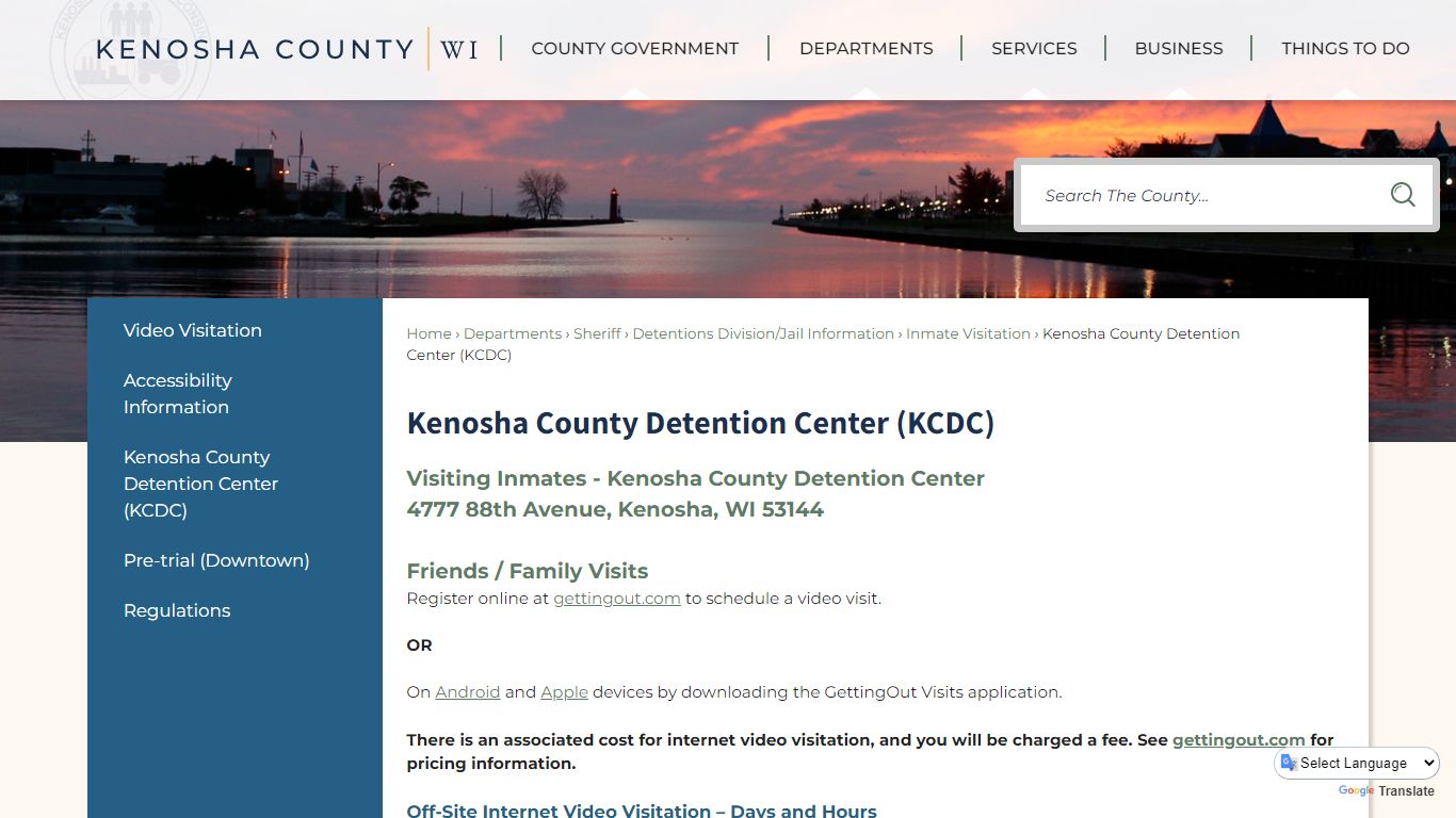 Kenosha County Detention Center (KCDC)